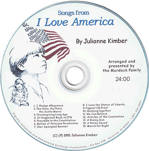 I Love America CD